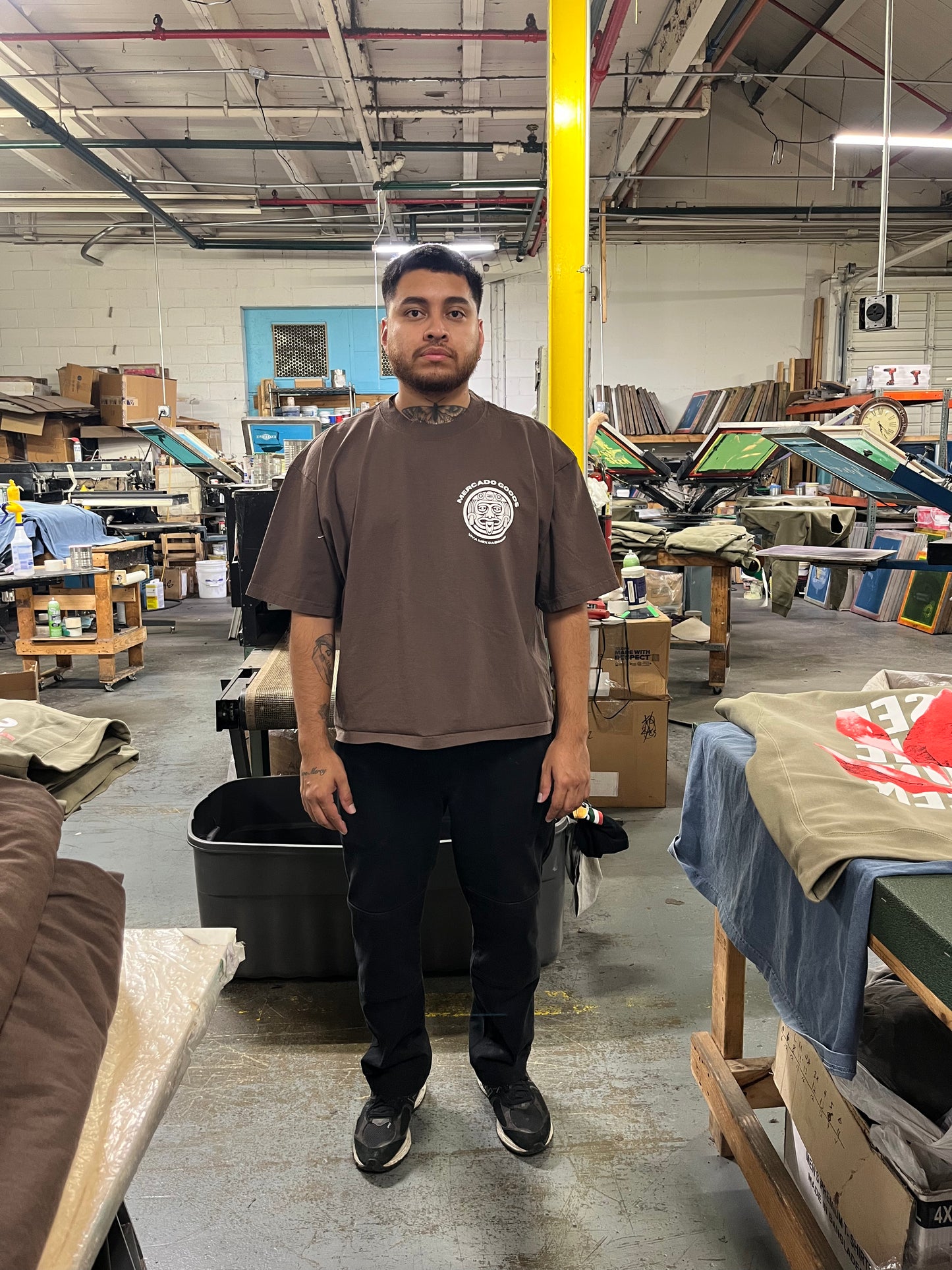 "VIVA MEX CABRONES" OVERSIZED BOXY TEE